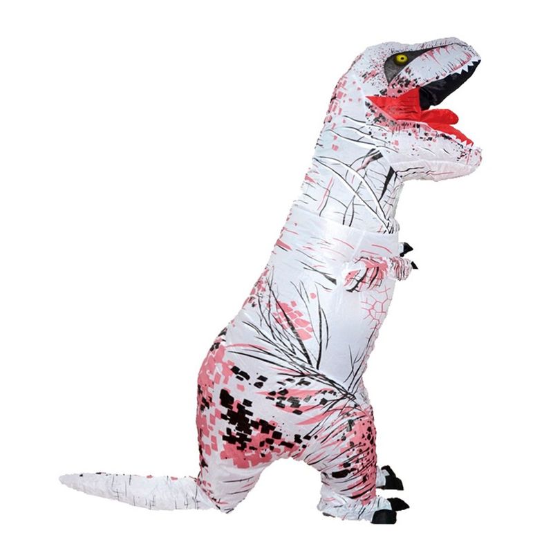 GENERICO - Disfraz Dinosaurio Rex Inflable Adulto Halloween - Blanco