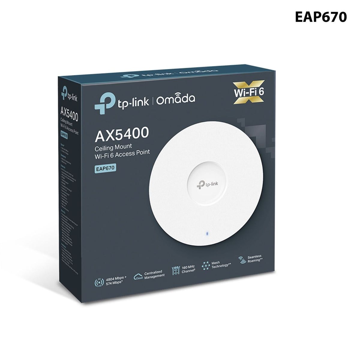 TP LINK - TP-LINK AP TECHO WI-FI 6 AX5400 (EAP670)