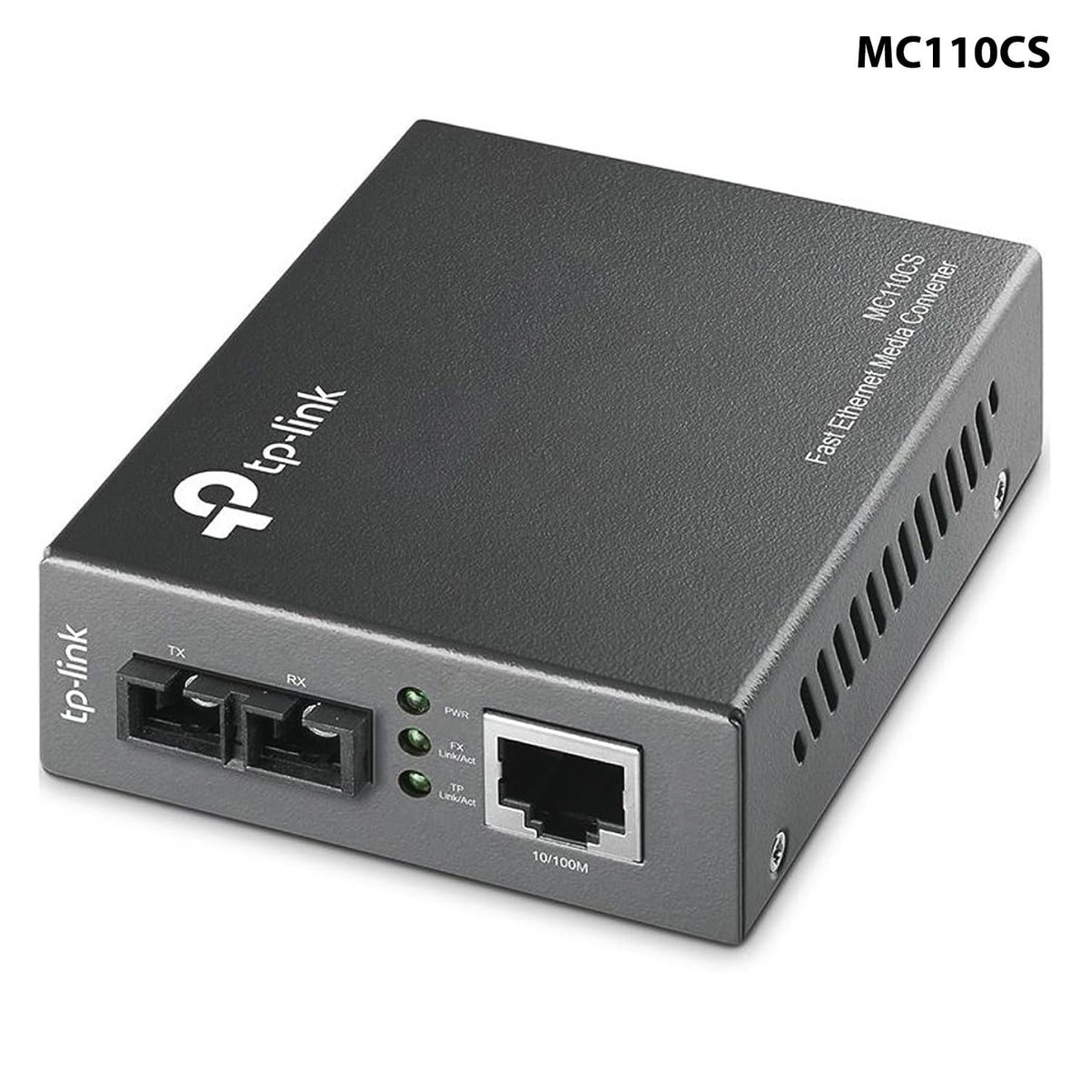 TP LINK - TP-LINK MEDIA CONVERTER 10100M RJ45 SINGLE-MODE MC110CS