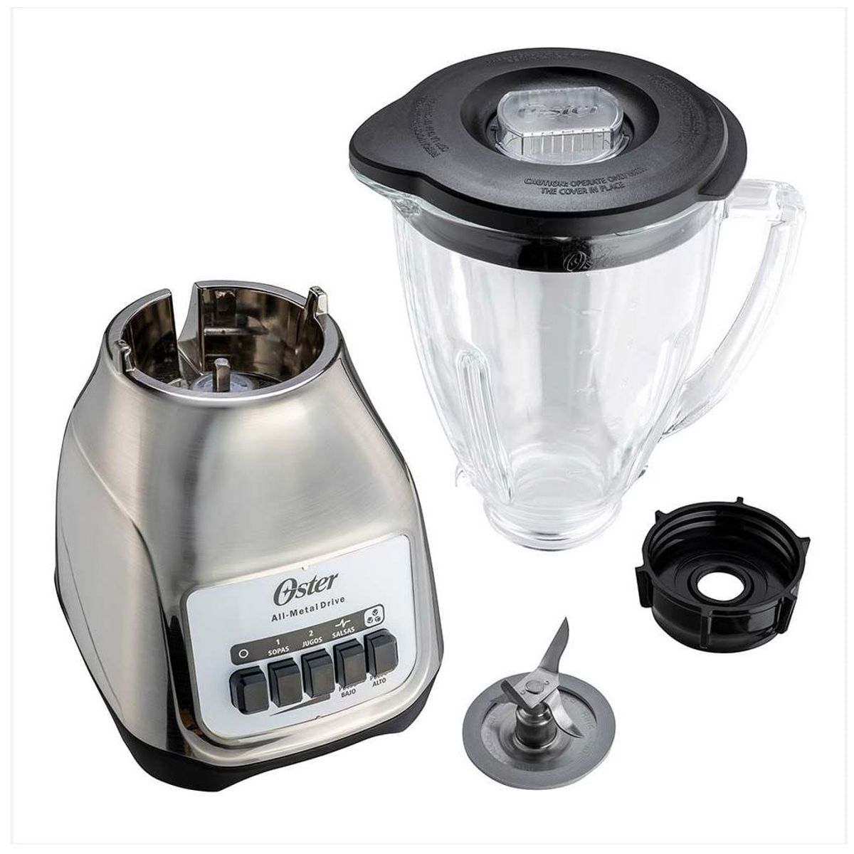 OSTER - Licuadora 1.5 Oster 2 Velocidades + Pulsador BLSTKAG NPB 053