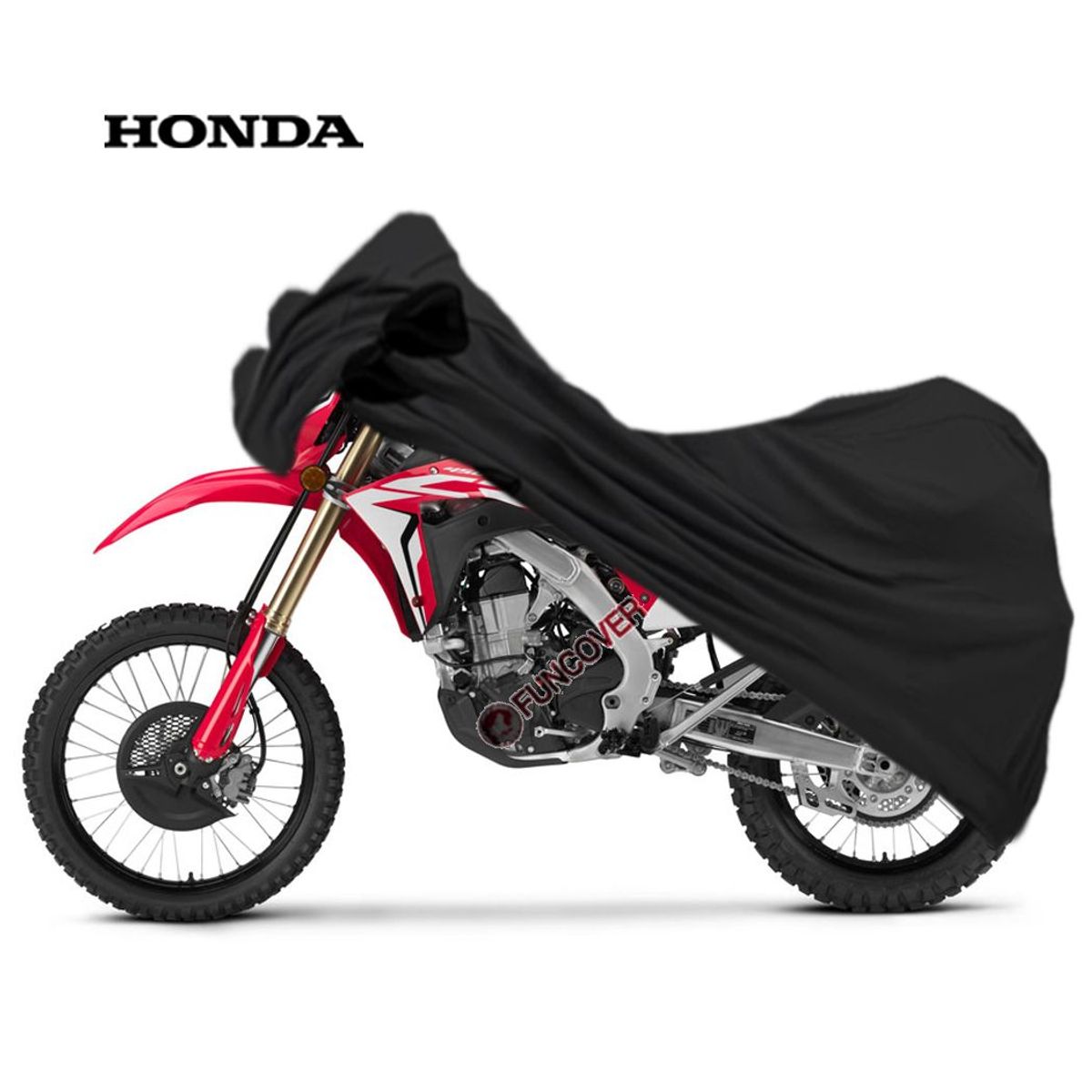 FUNCOVER - Funda Para Moto HONDA CRF450L Cobertor Impermeable Filtro Uv