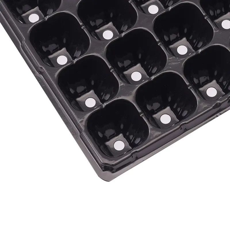 GENERICO - Bandeja De Germinación  Hidropónicos 72 celdas x 6 unidades
