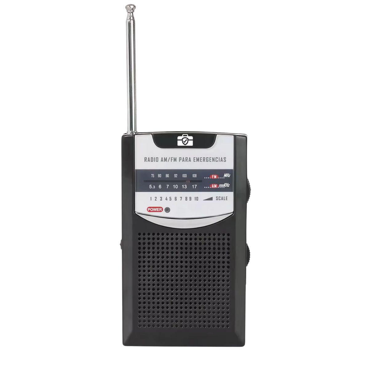 EMERGENCY KIT PERU - Radio portátil AM FM Emergency Kit a Pilas