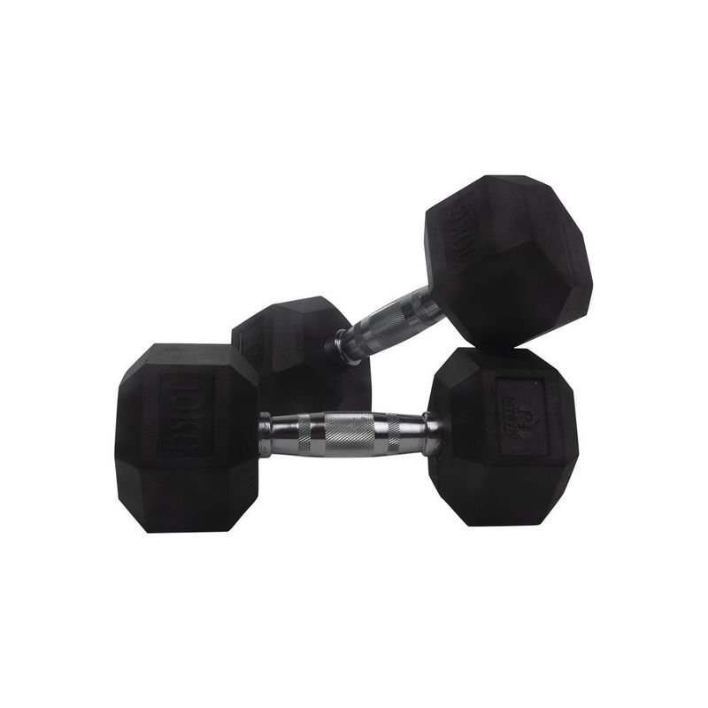 MYGYM HOME EQUIPMENT - Mancuerna Hexagonal 22.5 KG Unidad