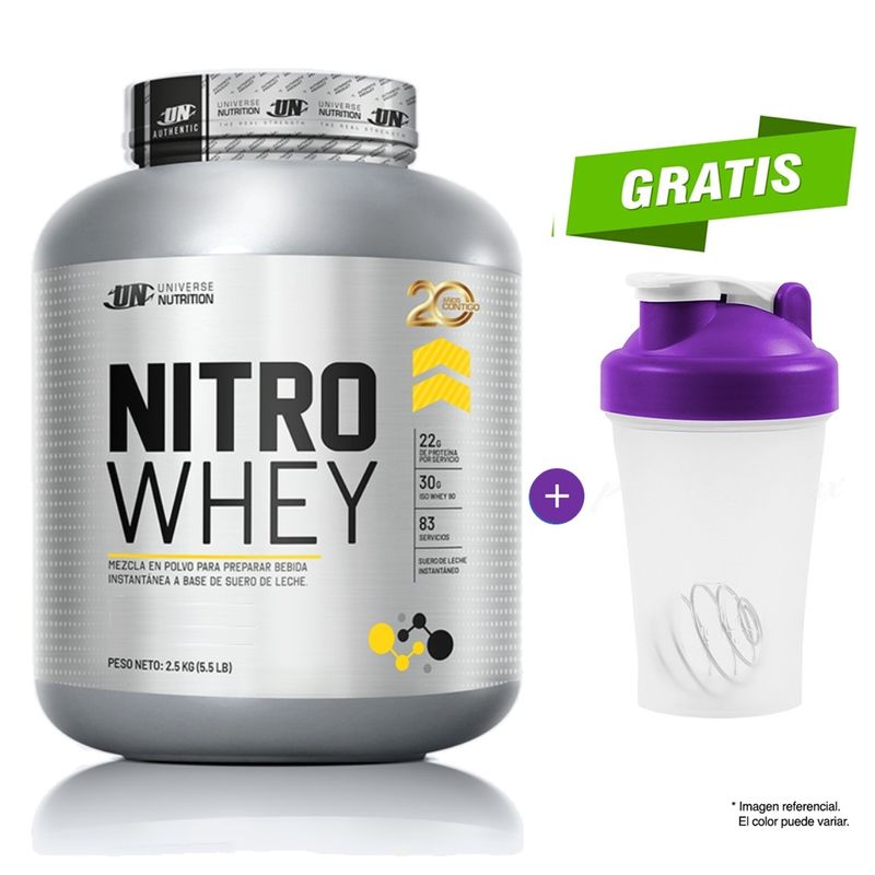 UNIVERSE NUTRITION - Proteína Universe Nutrition Nitro Whey 2.5 Kg Chocolate
