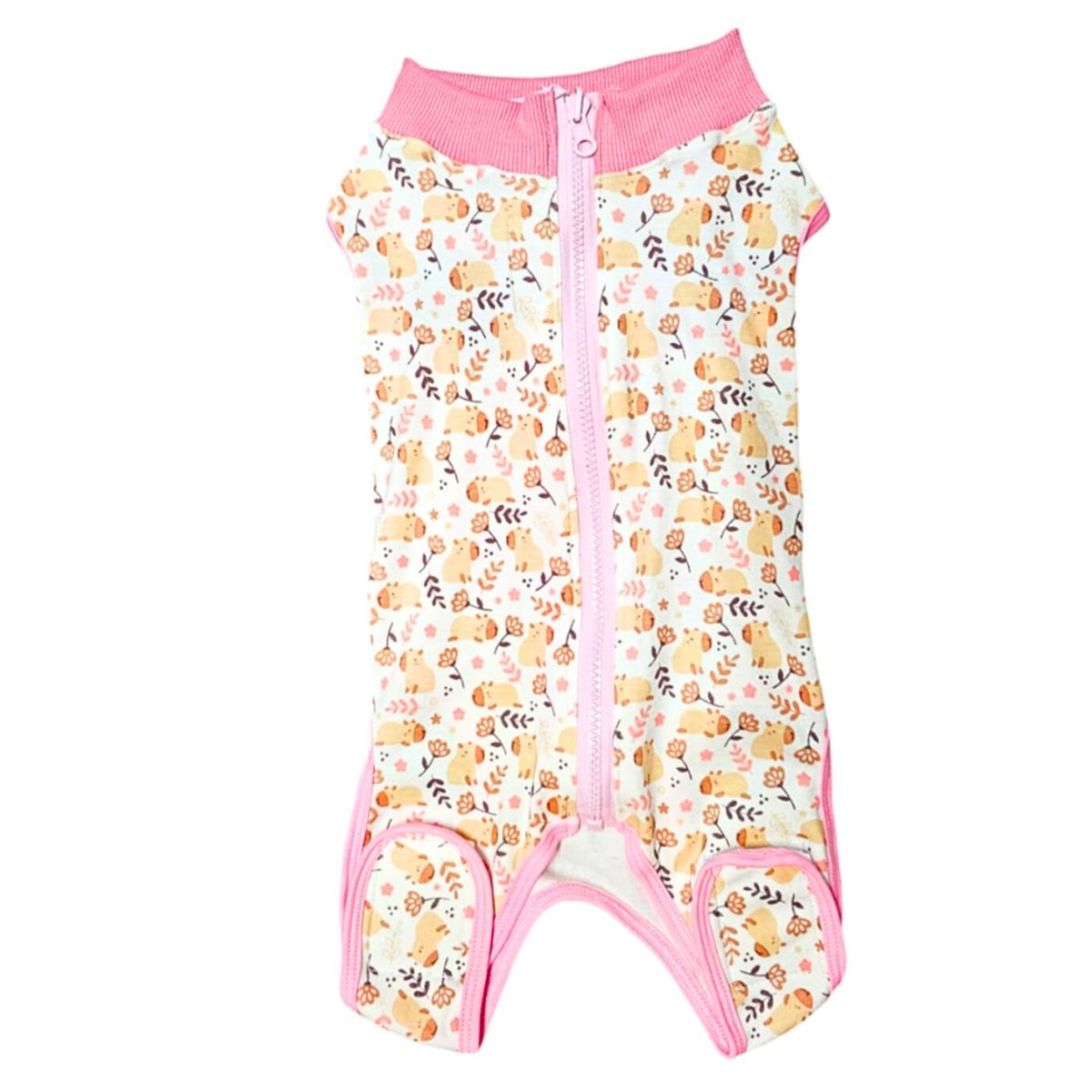 GENERICO - Faja Post Operatoria para Hembra - Rosa S 40-45cm