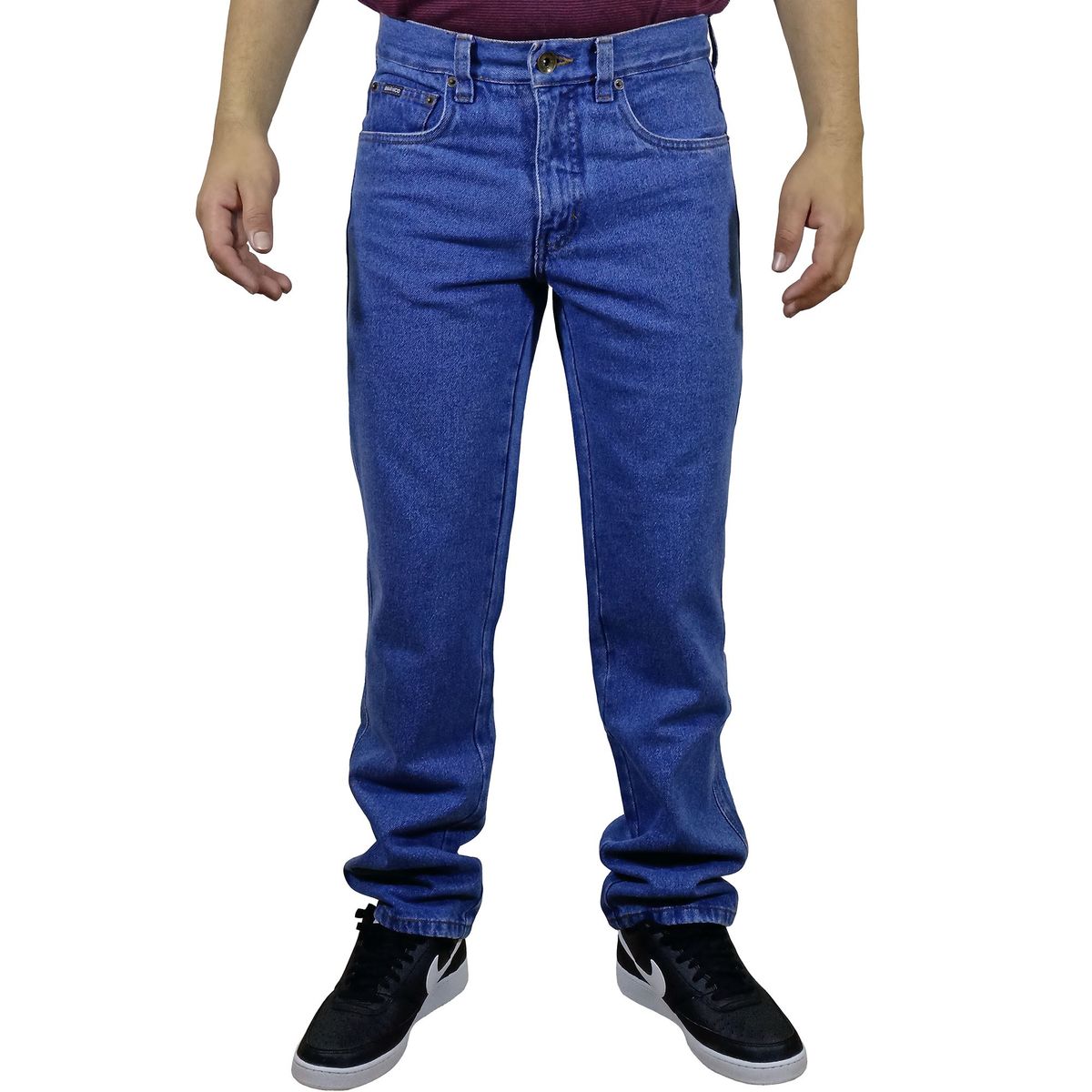 GENERICO - Pantalón Jean Clásico Para Hombre - Celeste