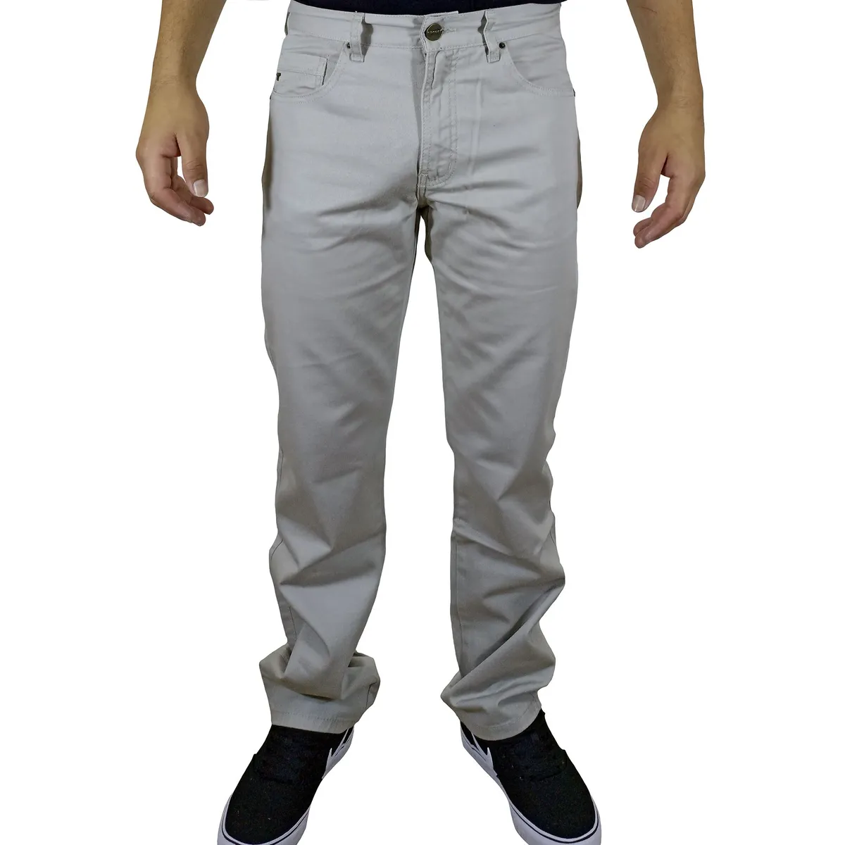 GENERICO - Pantalón Jean Clásico Para Hombre - Arena