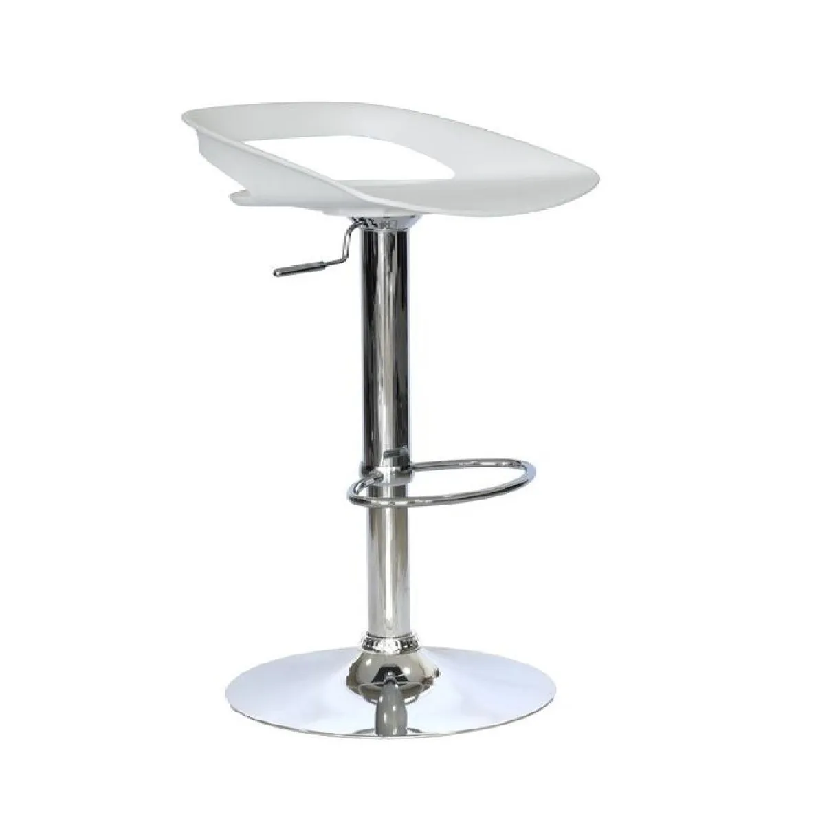 MOBELART - Banco para Bar Tribeca giratoria Blanco möbelArt