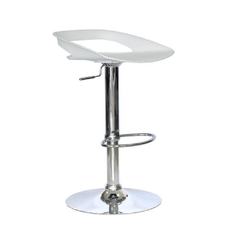 MOBELART - Banco para Bar Tribeca giratoria Blanco möbelArt