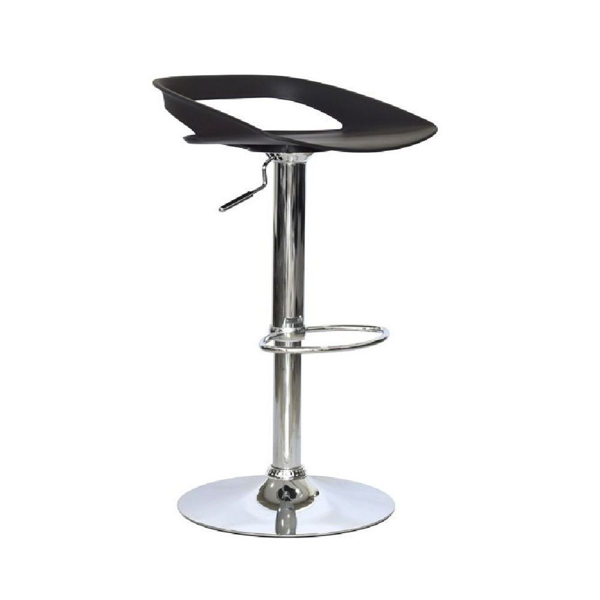 MOBELART - Banco para Bar Tribeca giratoria Negro möbelArt