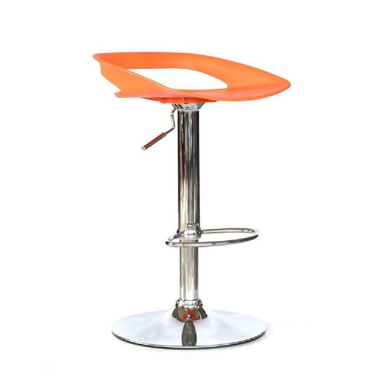 MOBELART - Banco para Bar Tribeca giratoria Naranja möbelArt