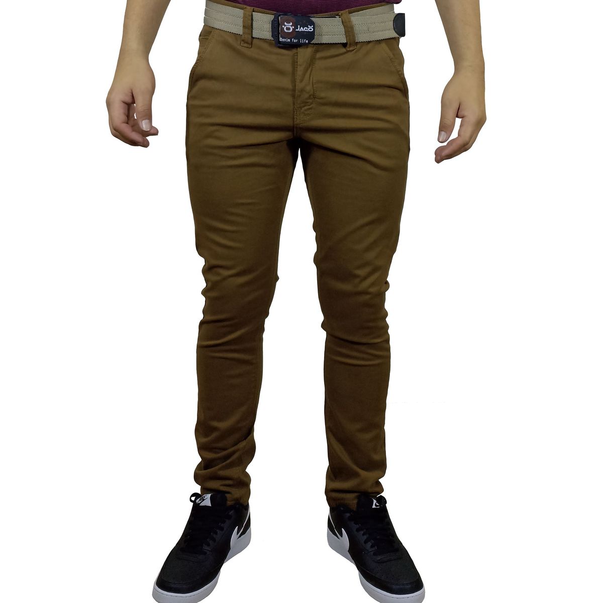 GENERICO - Pantalón Drill Comfort Jaco Para Hombre - Camel
