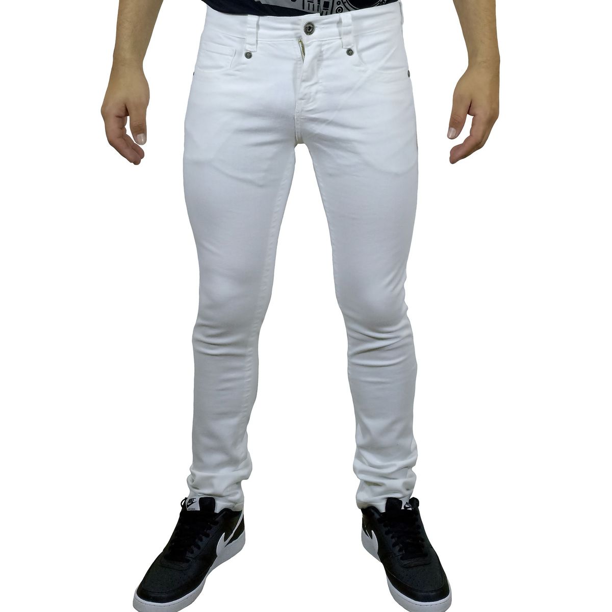 GENERICO - Pantalón Drill Moda Para Hombre - Blanco