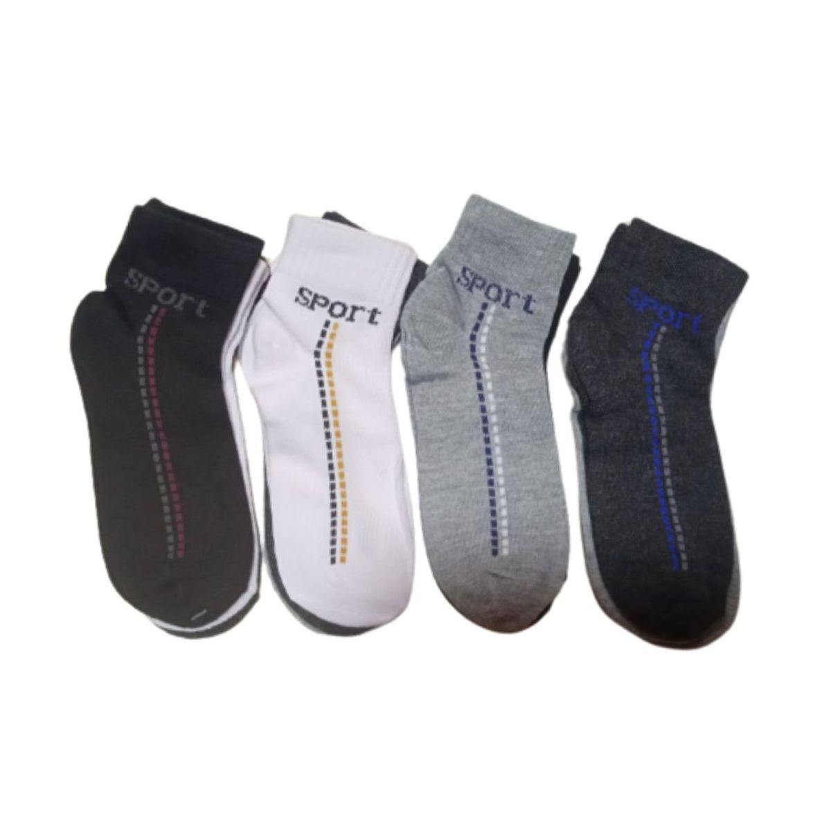 GENERICO - Medias Tobilleras Niño 8-10 12 pares