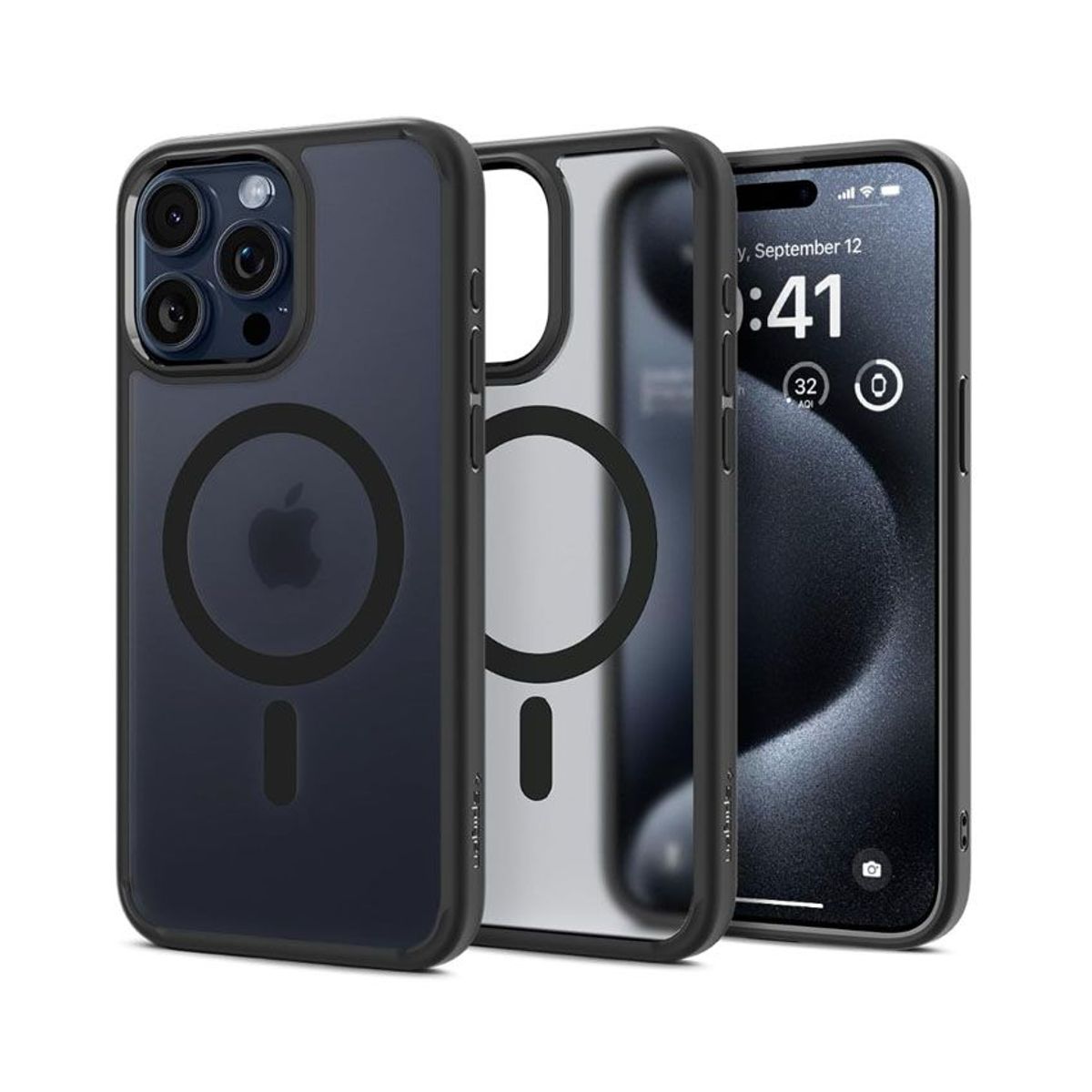 SPIGEN - Protector Case Ultra Hybrid (MagFit) Spigen iPhone 15 Pro Max