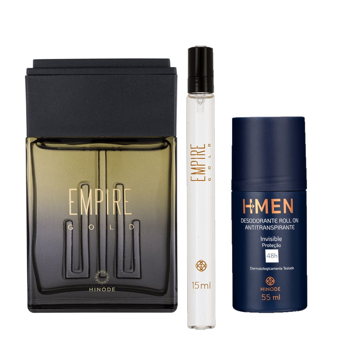 GENERICO - Empire Gold Perfume de Hombre con mini 15ml y Deo Roll On