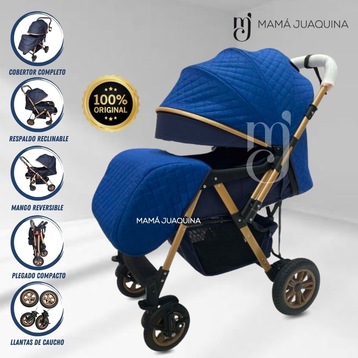 KIDS - Coche Cuna de Lujo «TURQUÍA» Edición Limitada Blue