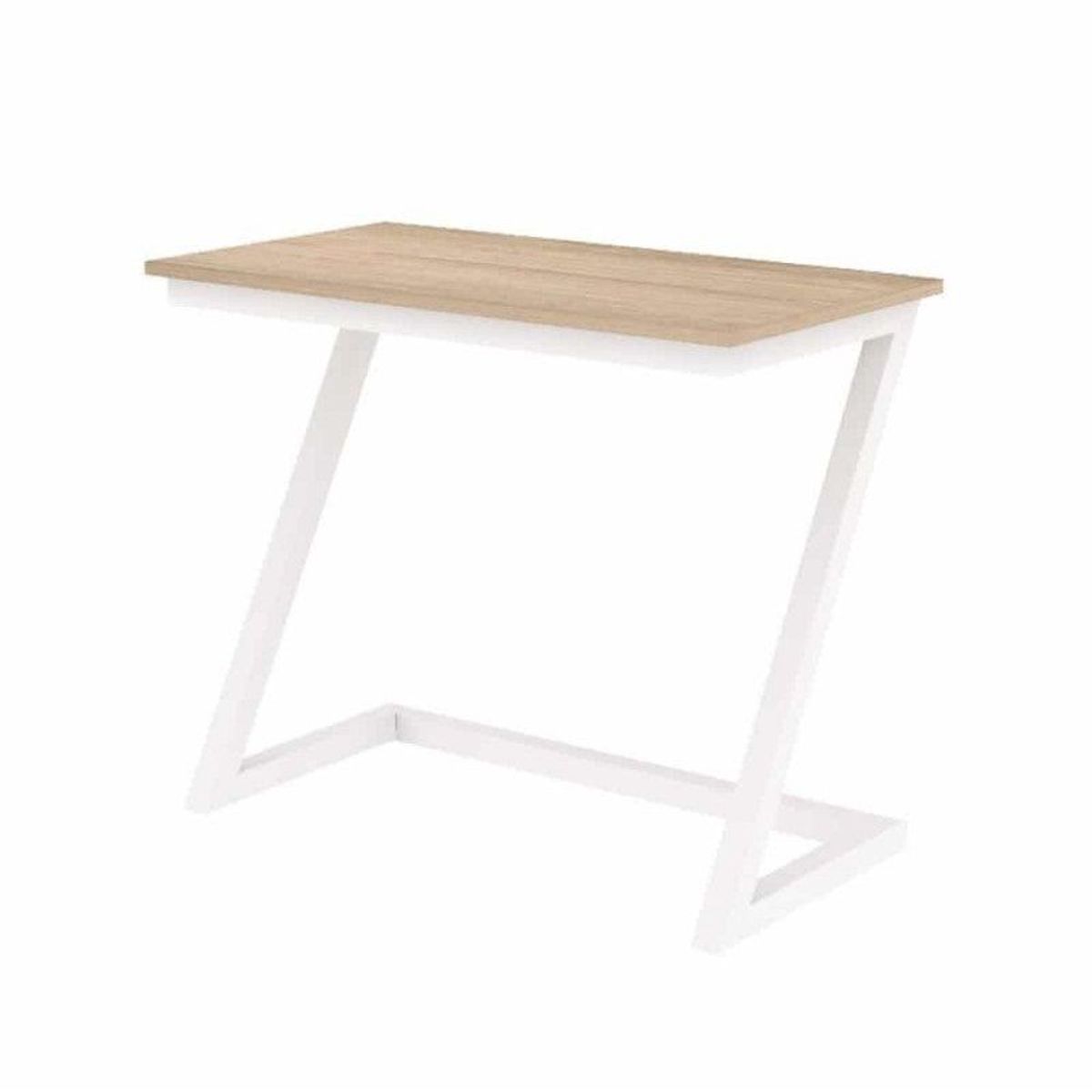 GENERICO - Escritorio en Z moderno office tu home 90x60x75 cm