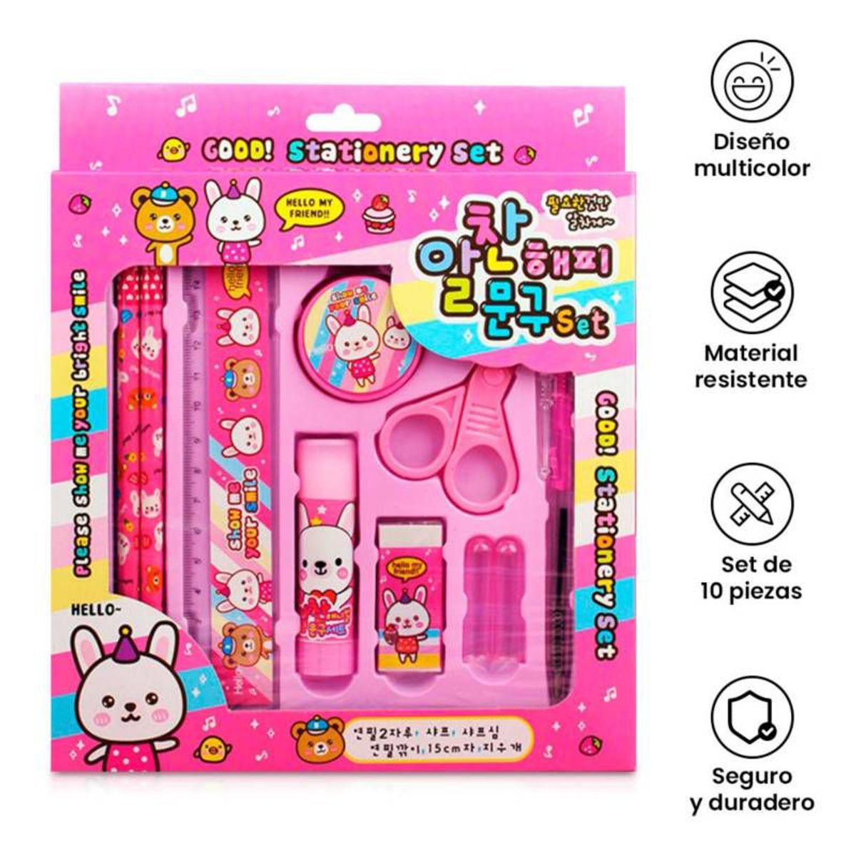 GENERICO - Set de útiles para Niñas