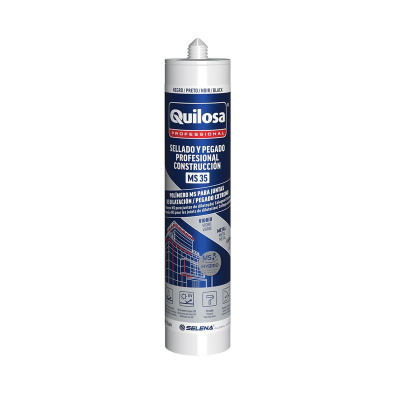 QUILOSA - Sintex Ms-35 Negro Quilosa de 300 Ml