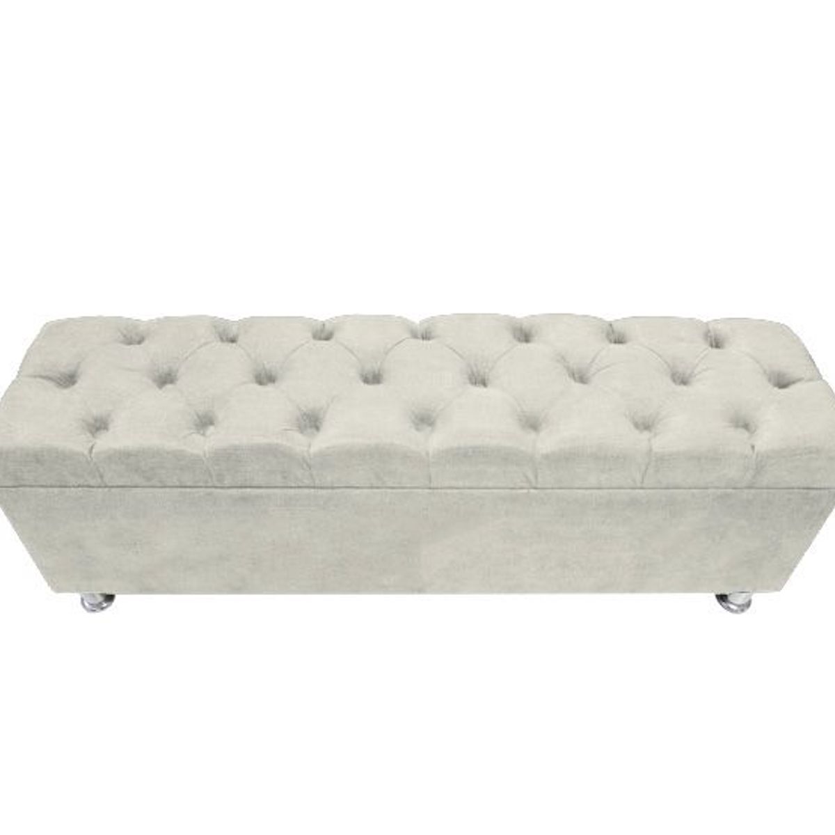 BARAKA HOME - Baúl Bunn 2 plz - Ivory