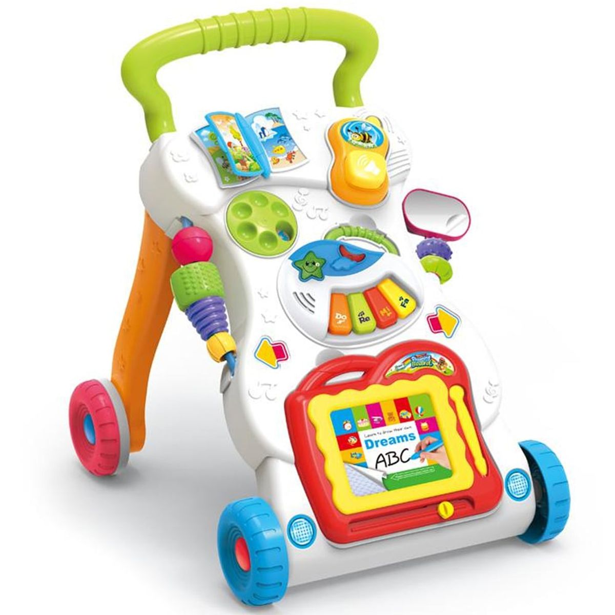 HUANGER - Caminadora Bebé Musical Andador Actividades Lúdicas