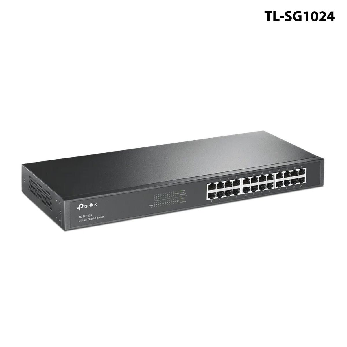 TP LINK - TP-LINK SWITCH 24P GB MBPS RACK 19 METAL TL-SG1024