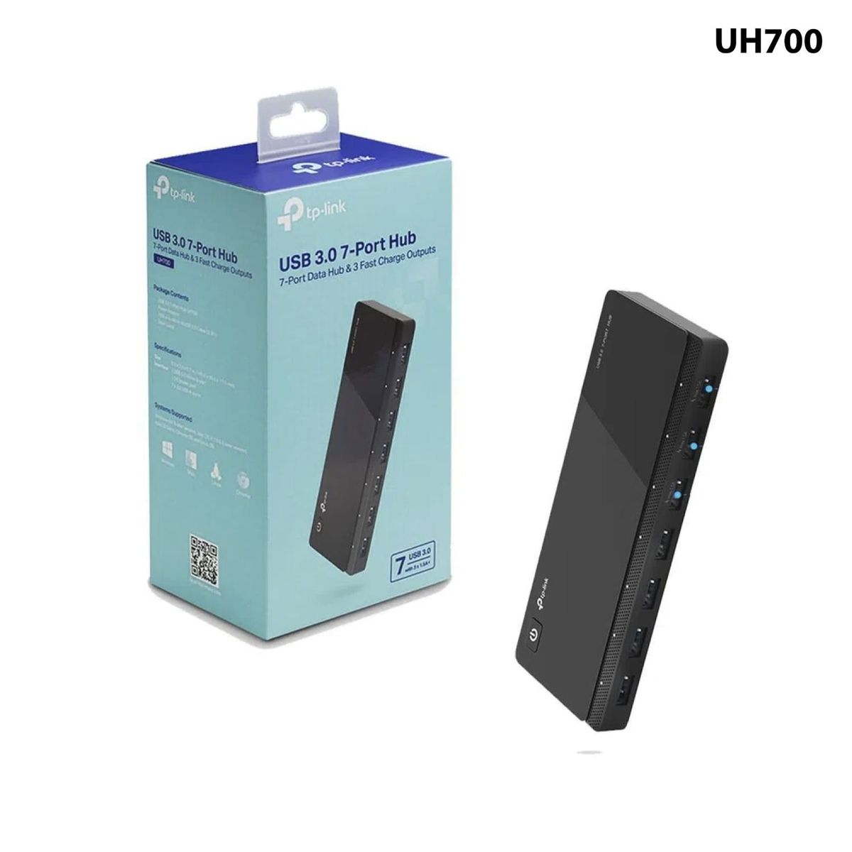 TP LINK - TP-LINK USB HUB 3.0 DE 07 PUERTOS (UH700)
