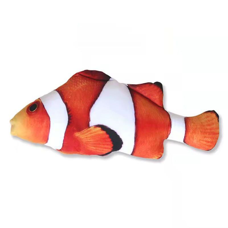 QUE PATAS PET SHOP - Pez Payaso Juguete para Gato USB