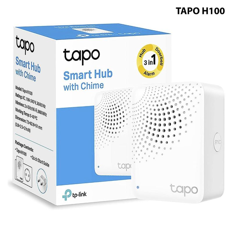TP LINK - TP-LINK HUB INTELIGENTE CON ALARMA TAPO H100