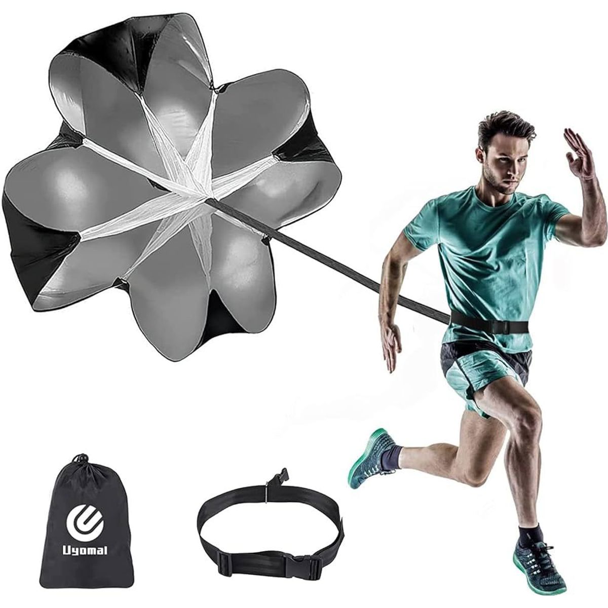 OEM - Correr Paracaídas Entrenamiento de Velocidad Resistencia