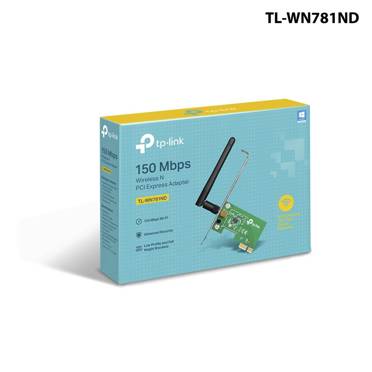 TP LINK - TP-LINK TARJETA INALÁMBRICOBRICA N PCI-EXPRESS 150MBPS TL-WN781ND