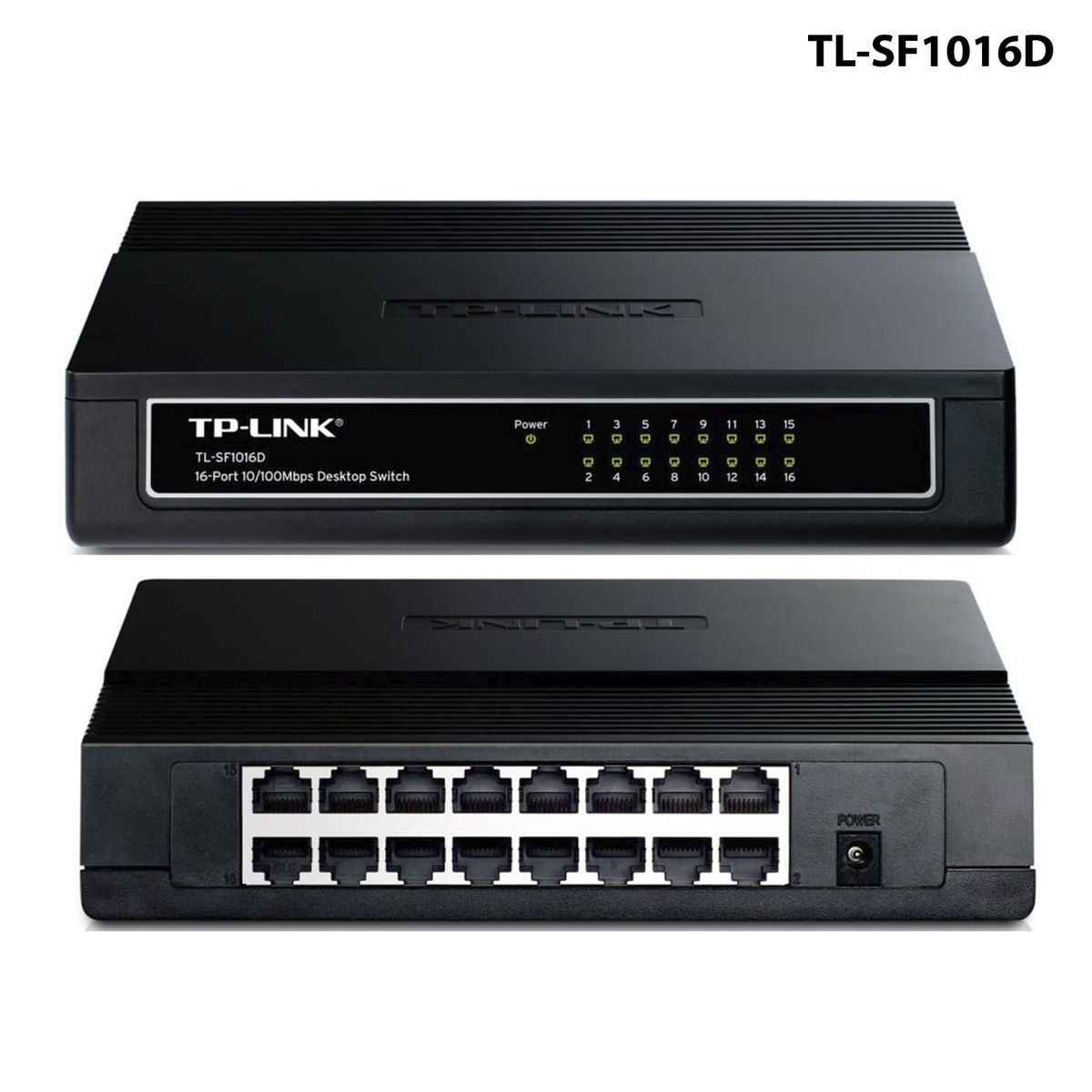 TP LINK - TP-LINK SWITCH DESKTOP 16P 10100 MBPS TL-SF1016D