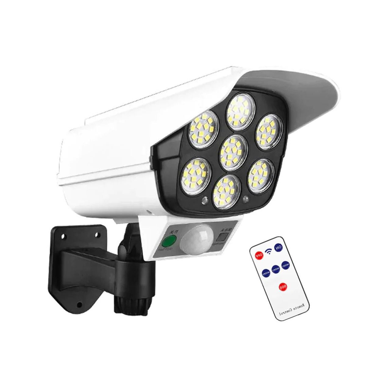 OEM - Reflector Solar LED Sensor de Movimiento Tipo Camara de Seguridad