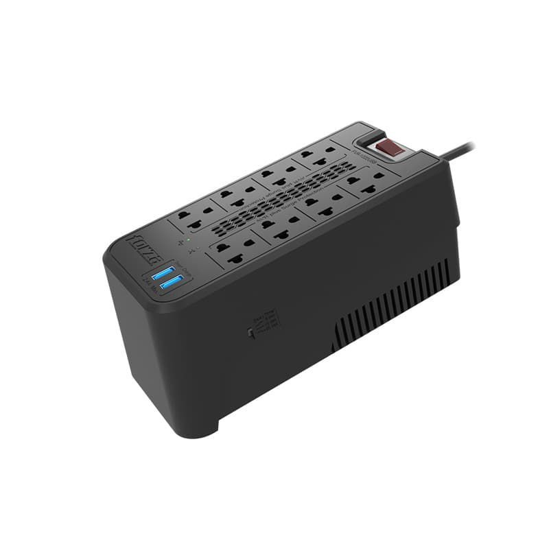 FORZA - Estabilizador de 8 Tomas FVR-1222USB – Forza
