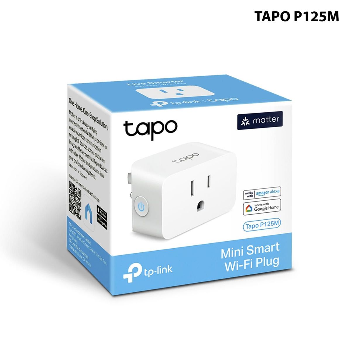 TP LINK - TP-LINK ENCHUFE SMART MINI WI-FI HOMEKIT TAPO P125