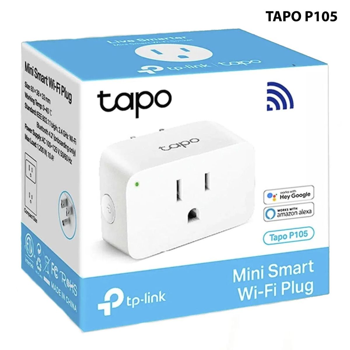 TP LINK - TP-LINK ENCHUFE WI-FI INTELIGENTE TAPO P105-1