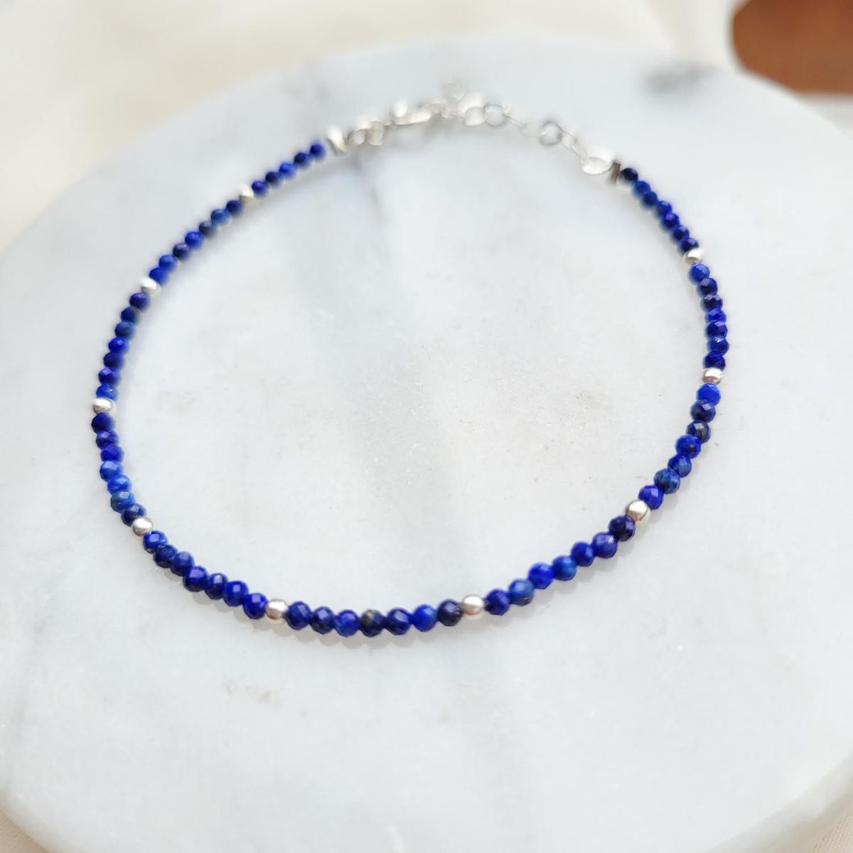 INTUERI - Pulsera Basica Lapizlazuli 2mm