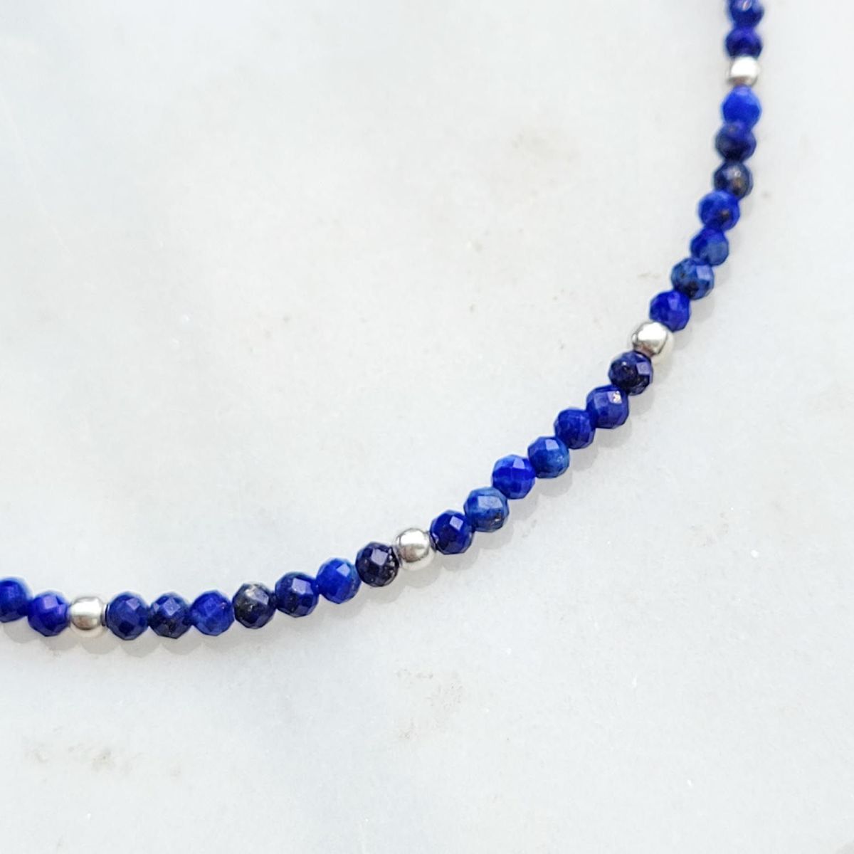 INTUERI - Pulsera Basica Lapizlazuli 2mm