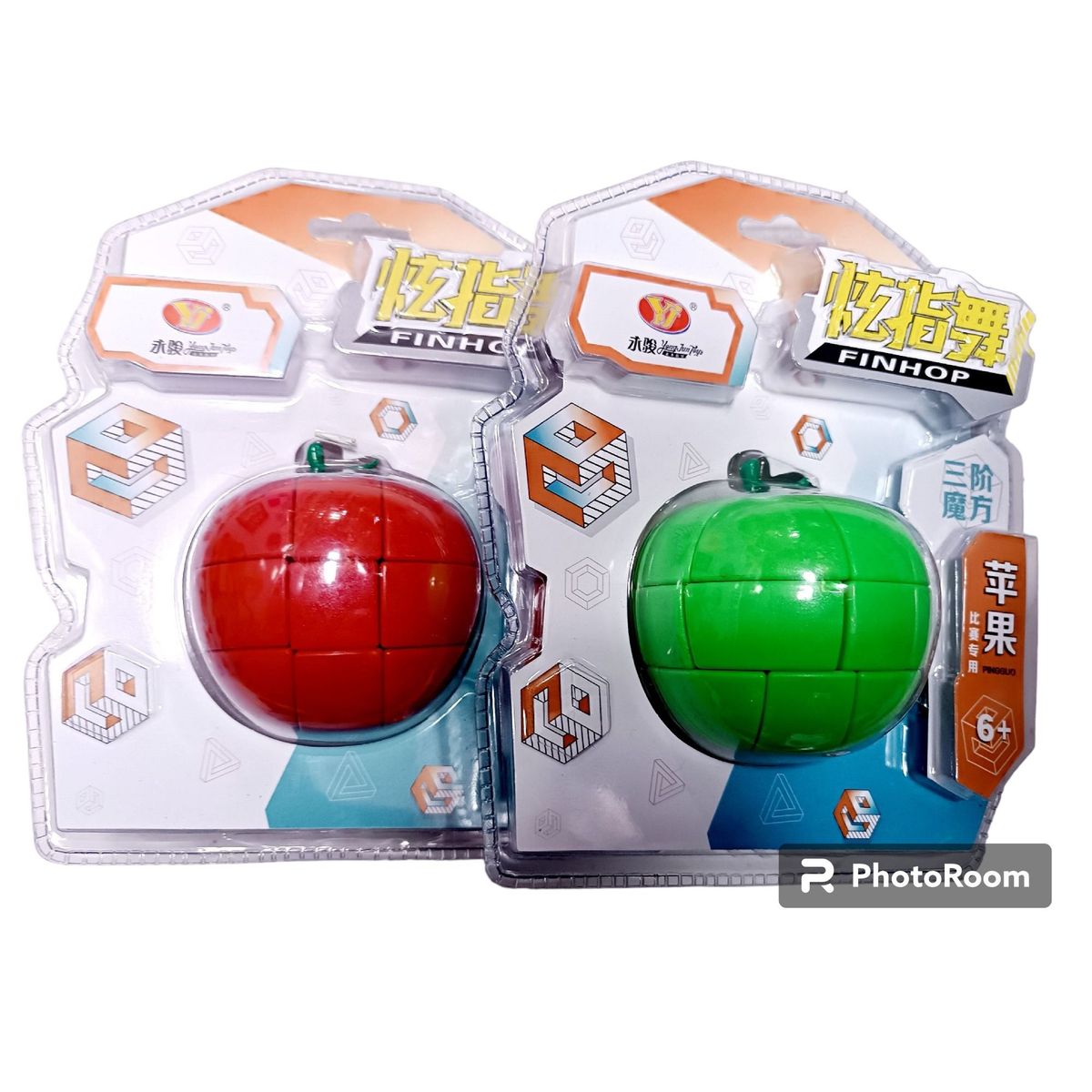 GENERICO - CUBO RUBIK MANZANA ROJO CUBO RUBIK MANZANA ROJO