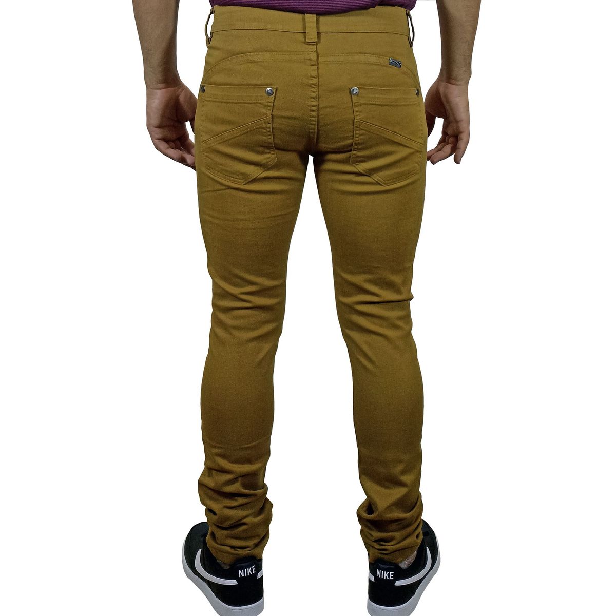 GENERICO - Pantalón Drill Moda Para Hombre - Mostaza