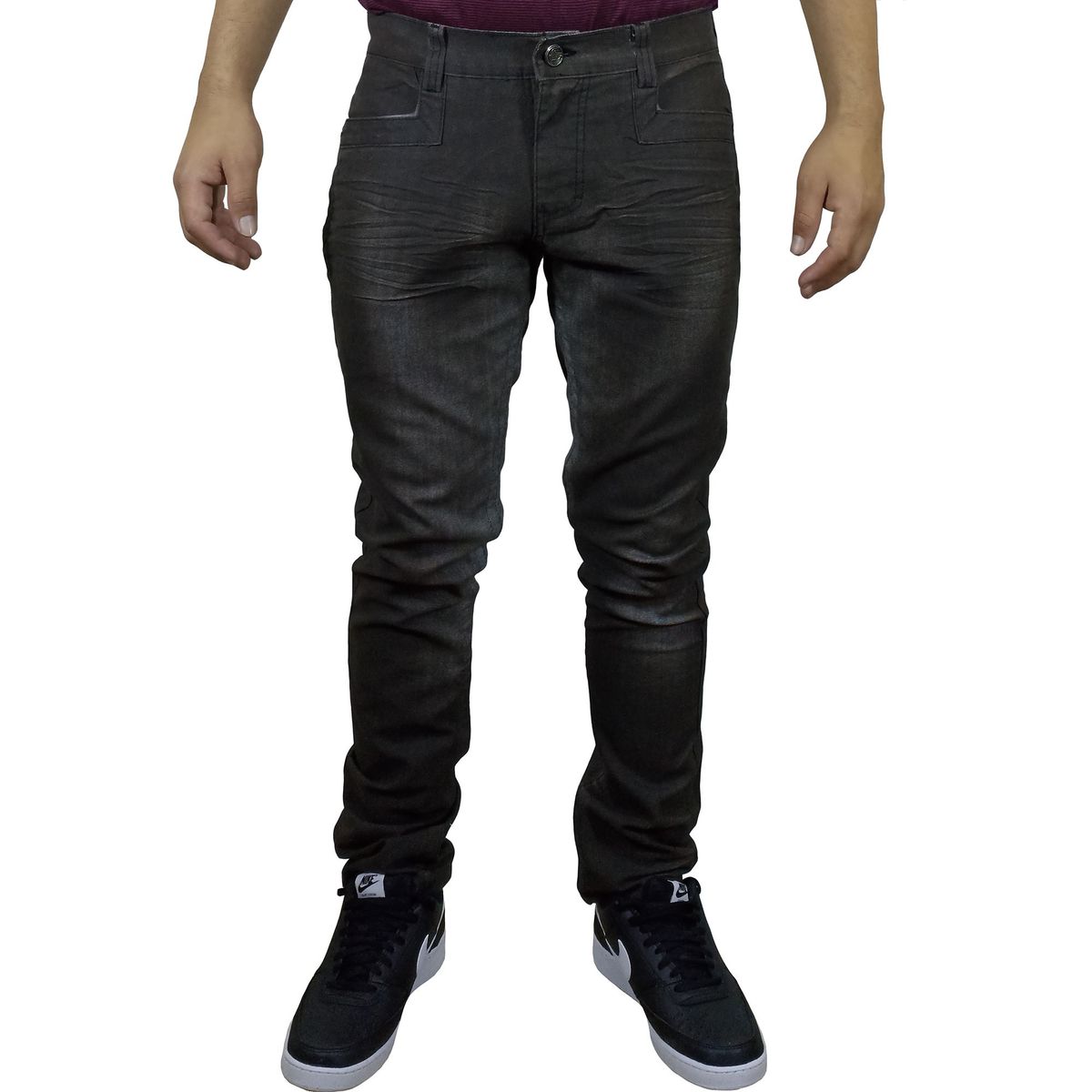 GENERICO - Pantalón Drill Moda Para Hombre - Marrón