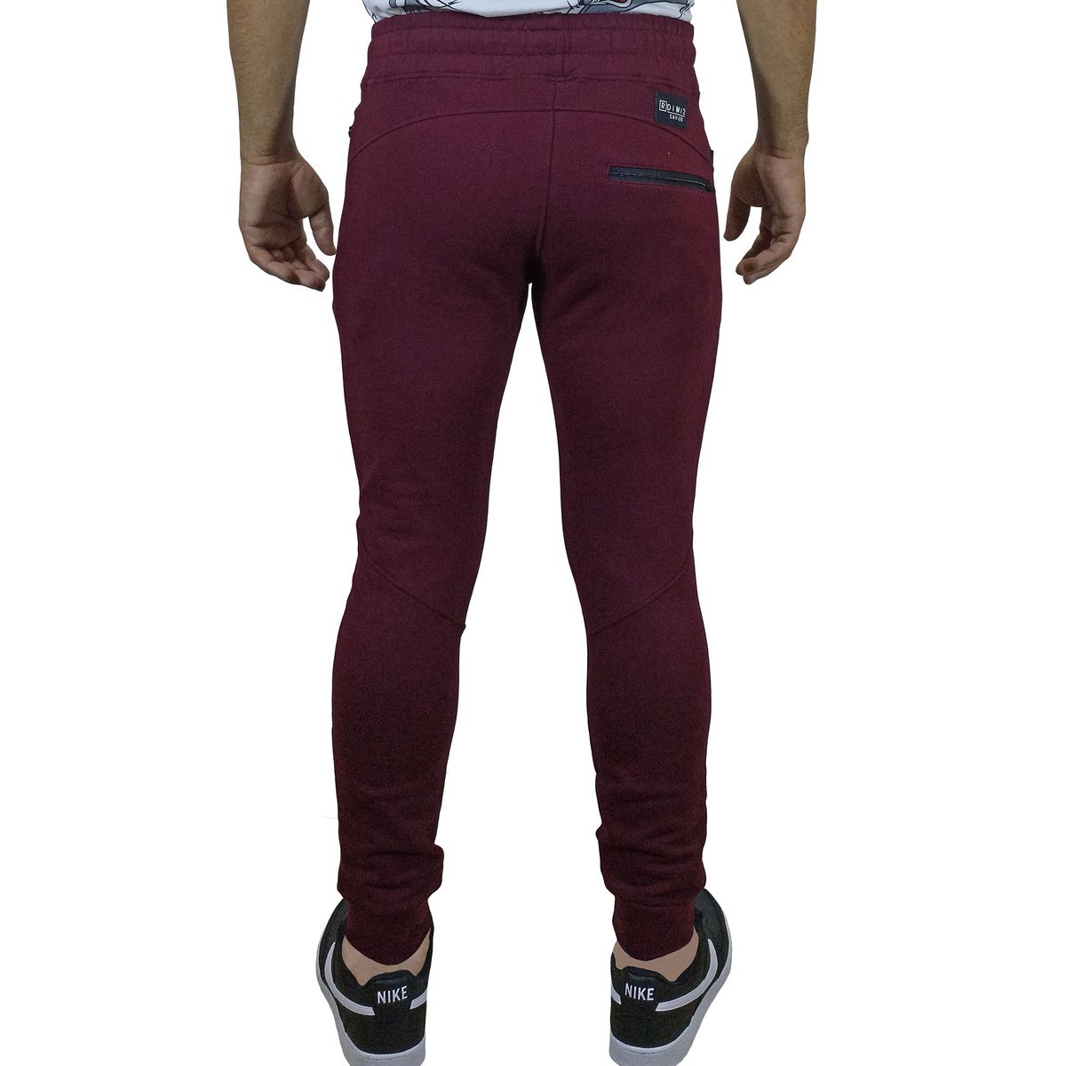 GENERICO - Jogger Algodón Para Hombre - Guinda