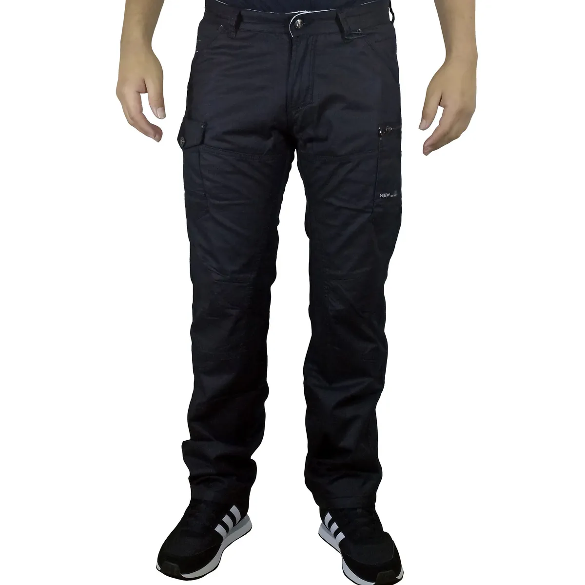 GENERICO - Pantalón Cargo Para Hombre - Negro