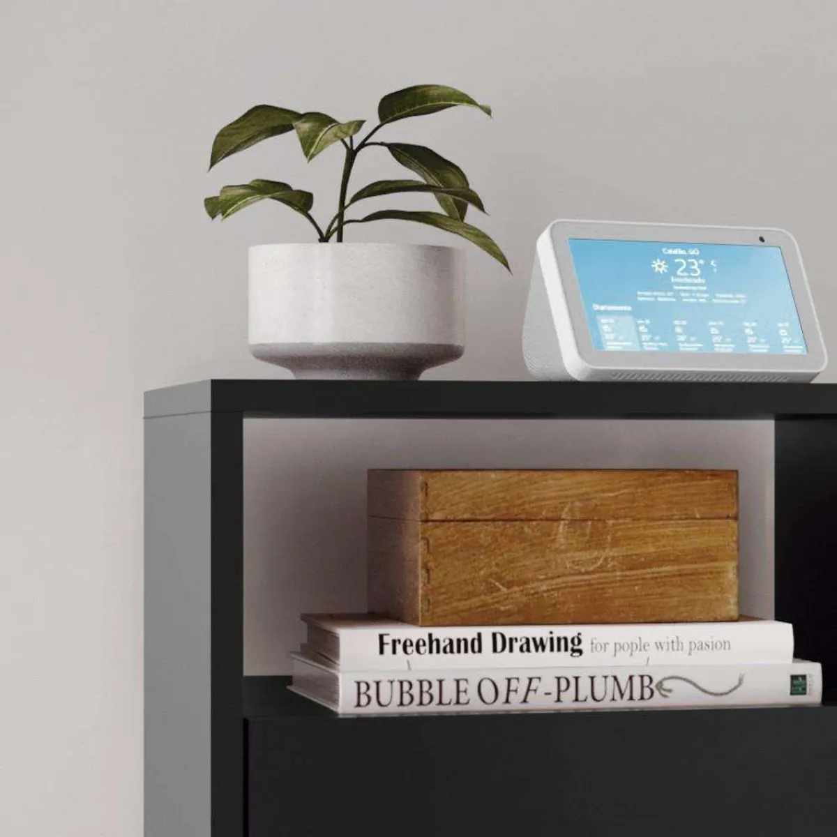 VENTITAS HOME - Velador Vintage Naya Ventitas Perú Negro y Duna