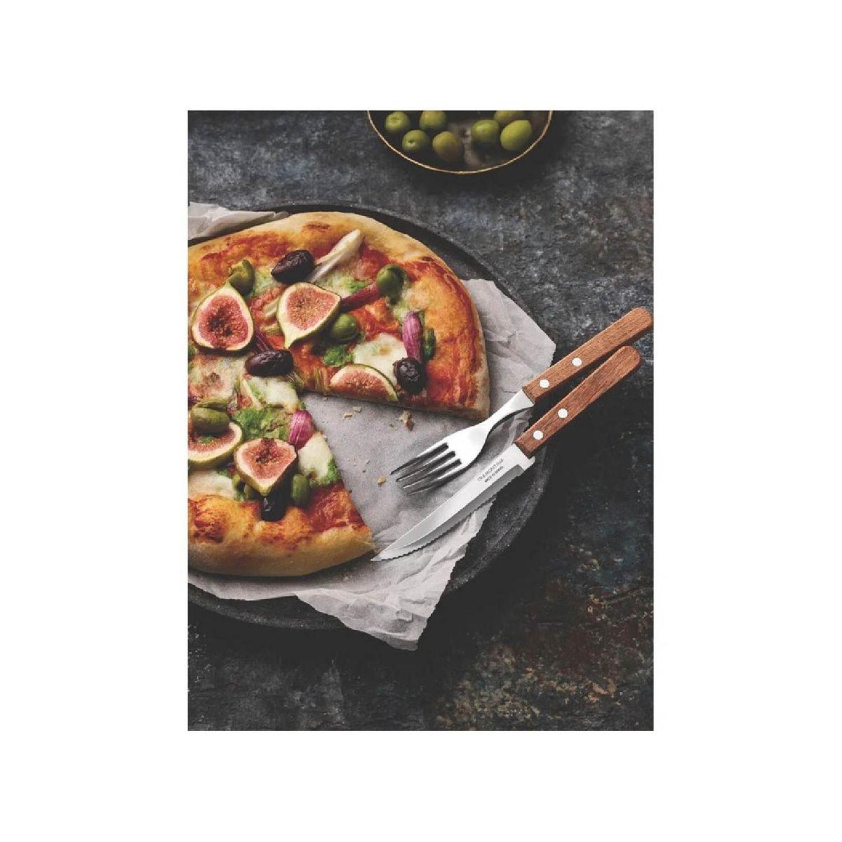 TRAMONTINA - SET. Cubiertos Churrasco  TRAMONTINA  x12 PZ