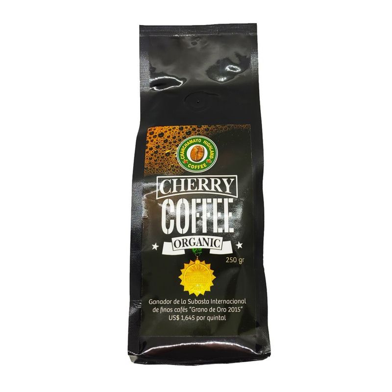 GENERICO - CHERRY COFFEE, EN GRANO X 250 GR, CAFÉ ORGÁNICO