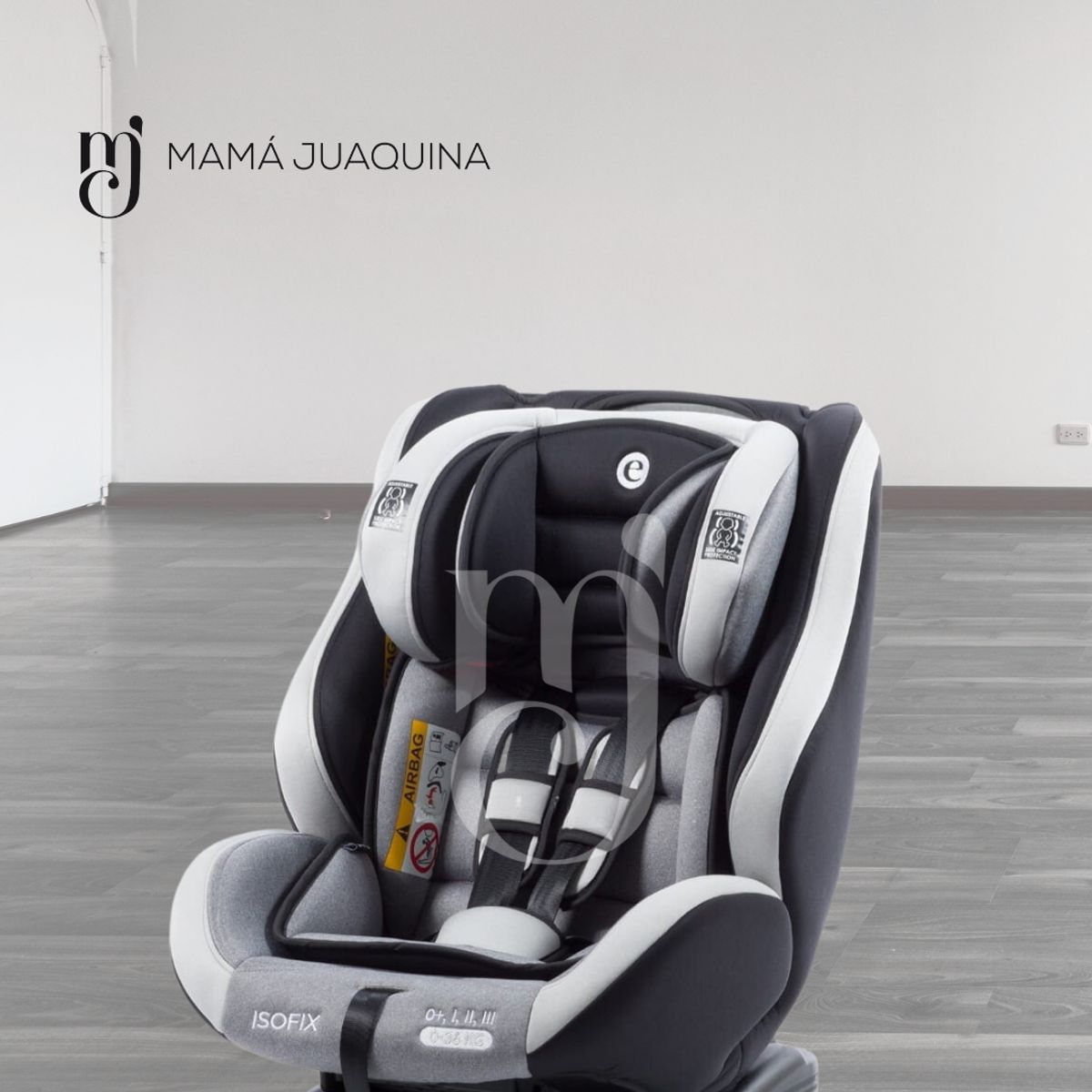 EBABY - Silla de Auto Giratorio Ebaby «RUPAL ISOFIX» Black