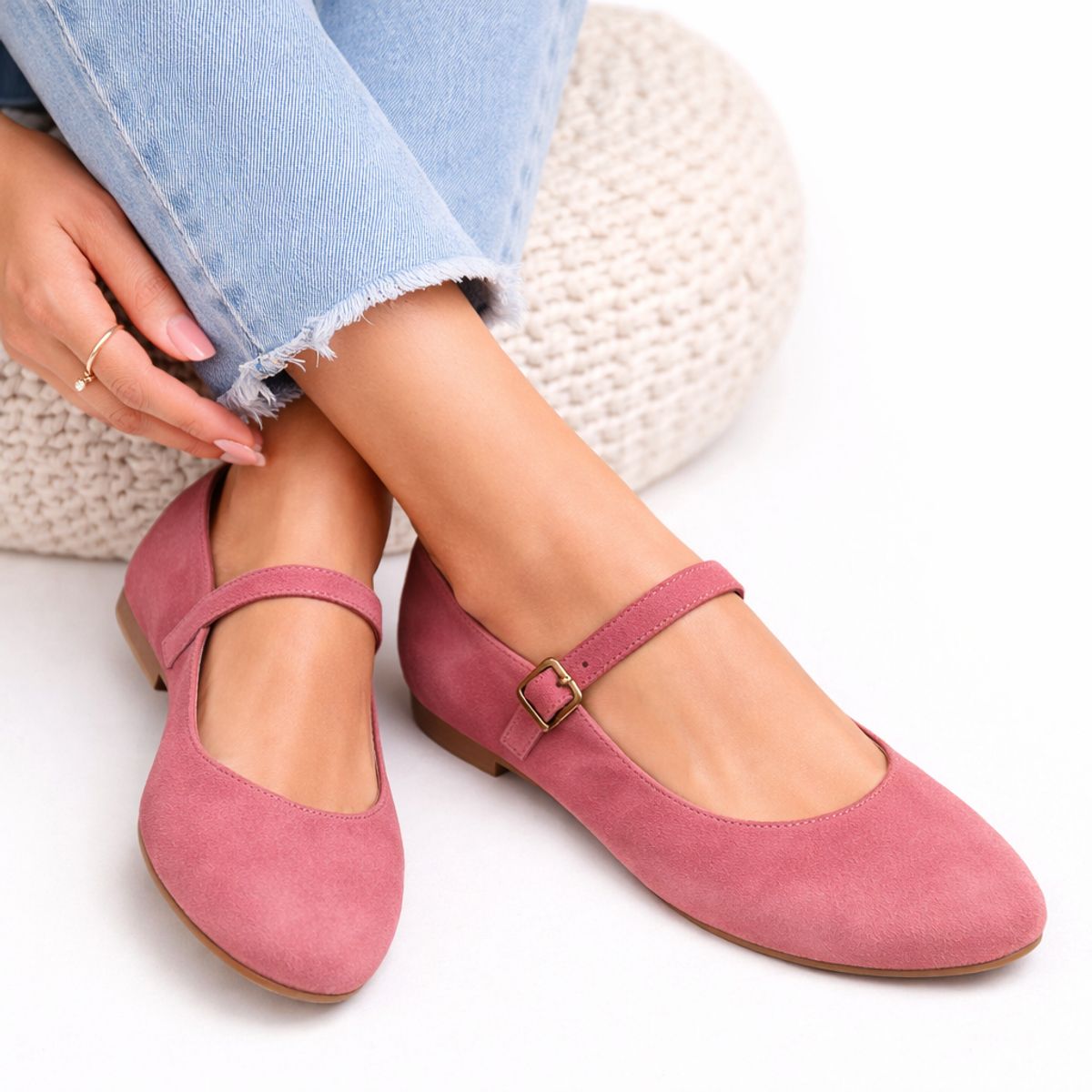 GENERICO - Balerinas Mujer Misshus Liz palo rosa